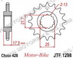 ВЕНЕЦ ПРЕДЕН ЗА ХОНДА CBR/VT/VTR 250 ЗА ВЕРИГА 428H 17зъба (JTF 1298-17) SAE-SCM415-2